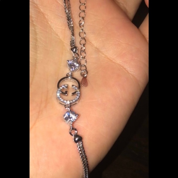 Sterling Silver GG Bracelet - Picture 3 of 5